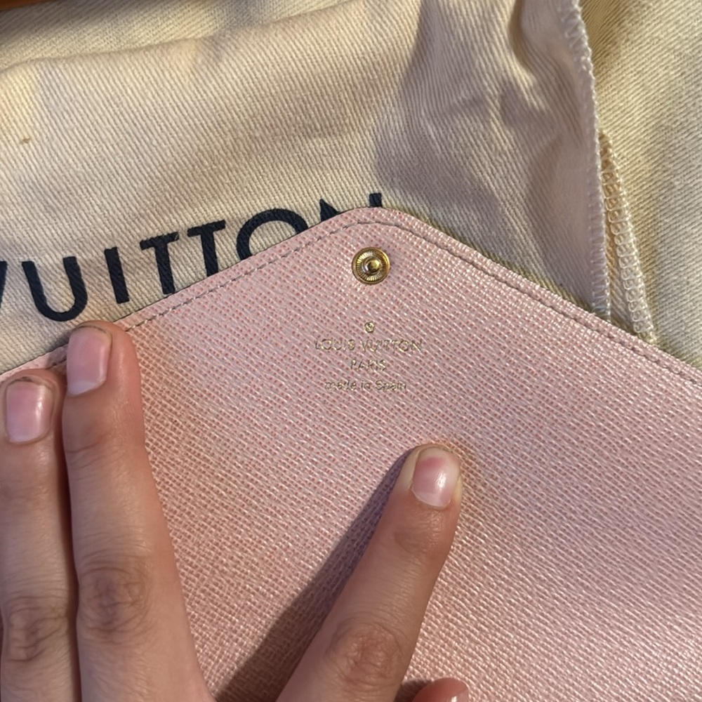 Louis Vuitton Brown Monogram Canvas Wallet - Picture 9 of 10